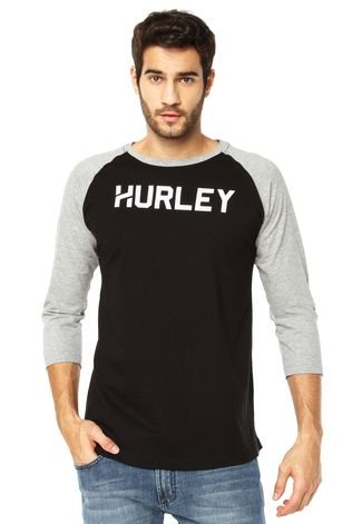 Camiseta Hurley Especial Stadium Preta
