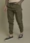 Calça Jogger de Sarja Masculino na Cor Verde Dialogo Jeans - Marca Dialogo Jeans