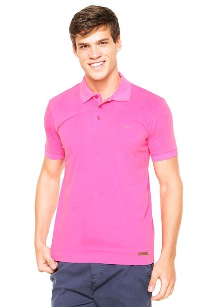 Camisa Polo Colcci Brasil Rosa - Marca Colcci