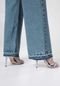 Calça Jeans Wide Leg Chapa Barriga - Marca Lunender