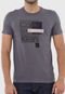 Camiseta Calvin Klein Lettering Cinza - Marca Calvin Klein