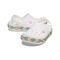 Sandália Crocs Crocband Gem Band Clog Juvenil White - 31 Branco - Marca Crocs