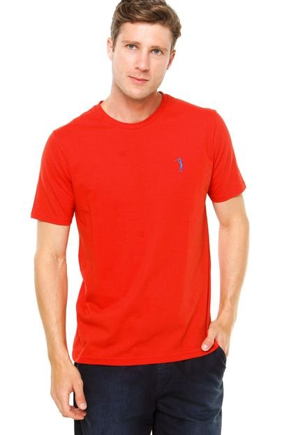 Camiseta Aleatory Bordado Vermelha - Marca Aleatory
