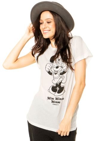 Camiseta MNG Barcelona Mickey Bege