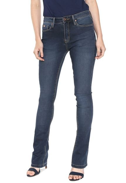 Calça Jeans Calvin Klein Jeans Bootcut Kick Azul - Marca Calvin Klein Jeans