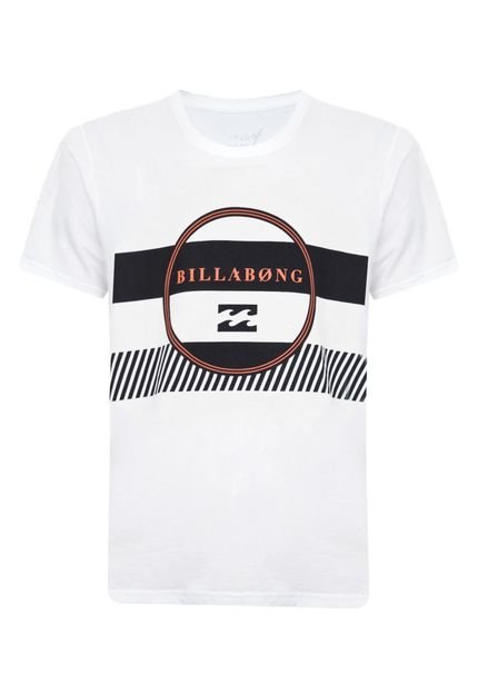 Camiseta Mc Juvenil Billabong New Stuff Branco - Marca Billabong