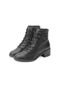 Bota Coturno Via Marte e Meia VM24-00200 Preto - Marca Via Marte