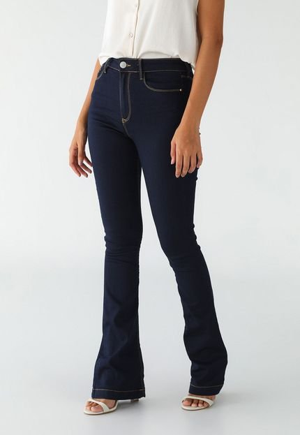 Calça Jeans Lez a Lez Flare Lisa Azul - Marca Lez a Lez