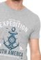 Camiseta Yachtsman Estampada Cinza - Marca Yachtsman
