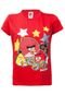 Blusa Angry Birds Star Vermelha - Marca Angry Birds