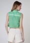Camisa Dress To Cropped Tie Dye Verde - Marca Dress to