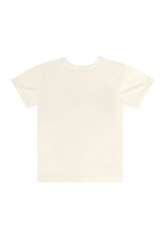 Conjunto Camiseta e Bermuda para Menino Bee Loop Off White