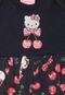 Body Hello Kitty Babies Estampado Azul-Marinho - Marca Hello Kitty Babies
