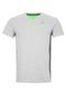 Camiseta adidas Performance Recorte Cinza - Marca adidas Performance