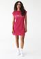 Vestido Colcci Curto Logo Rosa - Marca Colcci