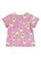 Pijama Infantil para Meninas com Blusa e Short em Meia Malha Quimby Roxo - Marca Quimby