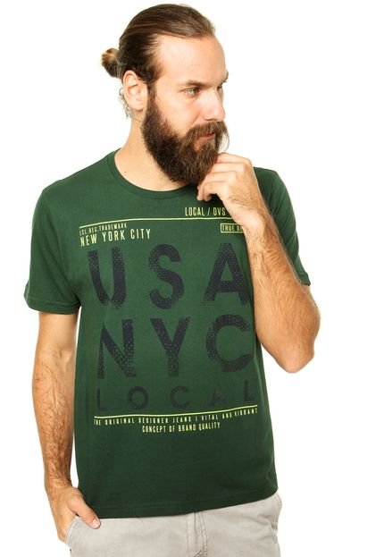 Camiseta Local Relevo Verde - Marca Local
