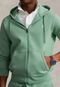 Blusa de Moletom Aberta Polo Ralph Lauren Com Capuz Verde - Marca Polo Ralph Lauren