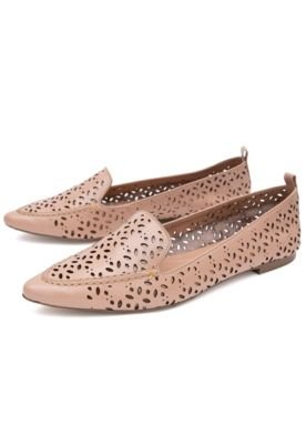 Slip On DAFITI SHOES Lasercut Caramelo - Compre Agora