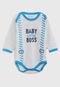 Body Pimpolho Infantil Lettering Cinza - Marca Pimpolho