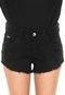 Short Sarja Colcci Tomboy Preto - Marca Colcci