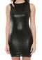 Vestido John John Curto Snake Preto - Marca John John