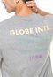 Camiseta Globe Tour Cinza - Marca Globe