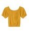 Blusa Ciganinha Juvenil Rovitex Kids Amarelo - Marca Rovitex Kids