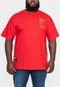 Camiseta Onbongo Plus Size Nebula Vermelha - Marca Onbongo