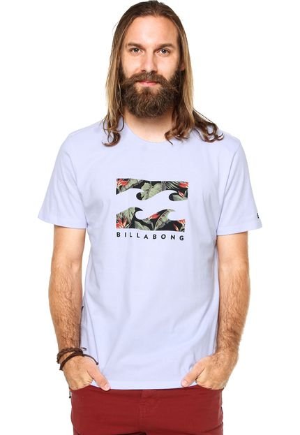Camiseta Billabong Floral Wave Branca - Marca Billabong