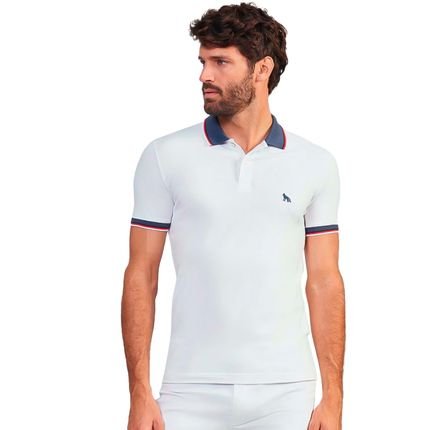 Camisa Polo Acostamento Classic VE24 Branco Masculino - Marca Acostamento