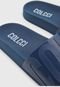 Chinelo Slide Colcci Logo Azul - Marca Colcci