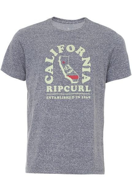 Camiseta Rip Curl Happy State C Cinza - Marca Rip Curl