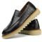 Sapato Masculino Oxford Calce Facil Social e Casual Couro Legitimo Preto - Marca FRANCA GRIFFE