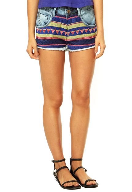 Short Sommer Collage Multicolorido - Marca Sommer