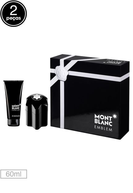 Menor preço em Kit 2pçs Perfume Emblem Montblac 60ml