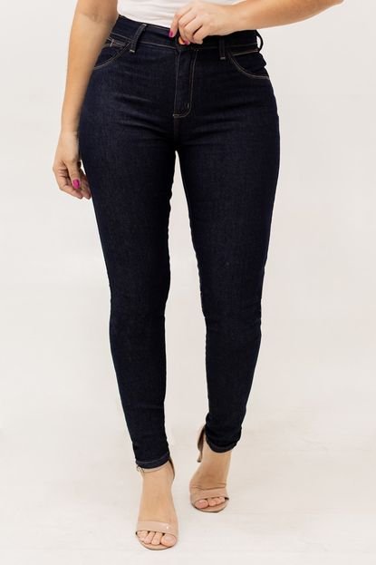 Calça Skinny Feminina Jeans Escuro Elastano Alta Anticorpus - Marca Anticorpus JeansWear