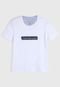Camiseta Calvin Klein Kids Texto/Números Branca - Marca Calvin Klein Kids