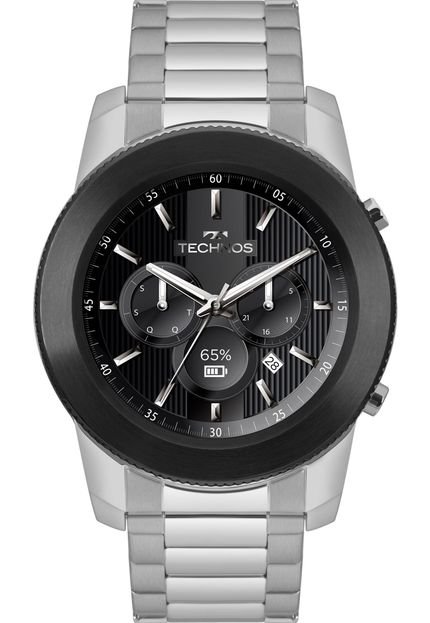 Relógio Technos Prata Smartwatch - M1Ac/5P - Marca Technos 