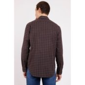 Camisa Aramis Slim Flame Xadrez t Café - M - Marca Aramis