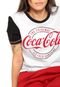 Camiseta Coca-Cola Jeans New Comfort Branca/Preta - Marca Coca-Cola Jeans