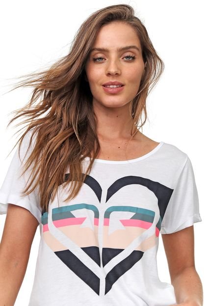 Camiseta Roxy Coolshir Branca - Marca Roxy