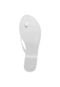 Chinelo Capricho Flat Branco - Marca Capricho