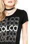 Camiseta Colcci Estampa Preto - Marca Colcci