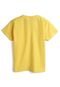 Camiseta Tricae Menino Lisa Amarela - Marca Tricae