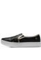 Slip On AMBER Textura Preto - Marca AMBER