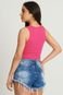 Regata Feminina Cropped Aplique Logo Planet Girls Rosa - Marca Planet Girls