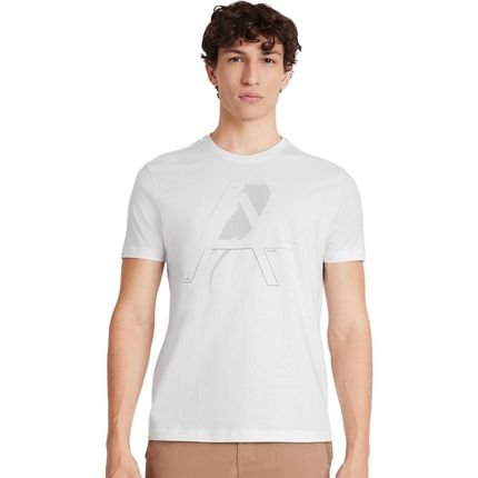 Camiseta Aramis Pincelada VE24 Off White Masculino - Marca Aramis