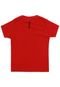 Camiseta Calvin Klein Kids Menino Frontal Vermelha - Marca Calvin Klein Kids