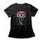 Camiseta Feminina Vote Dog - Preto - Marca Studio Geek 